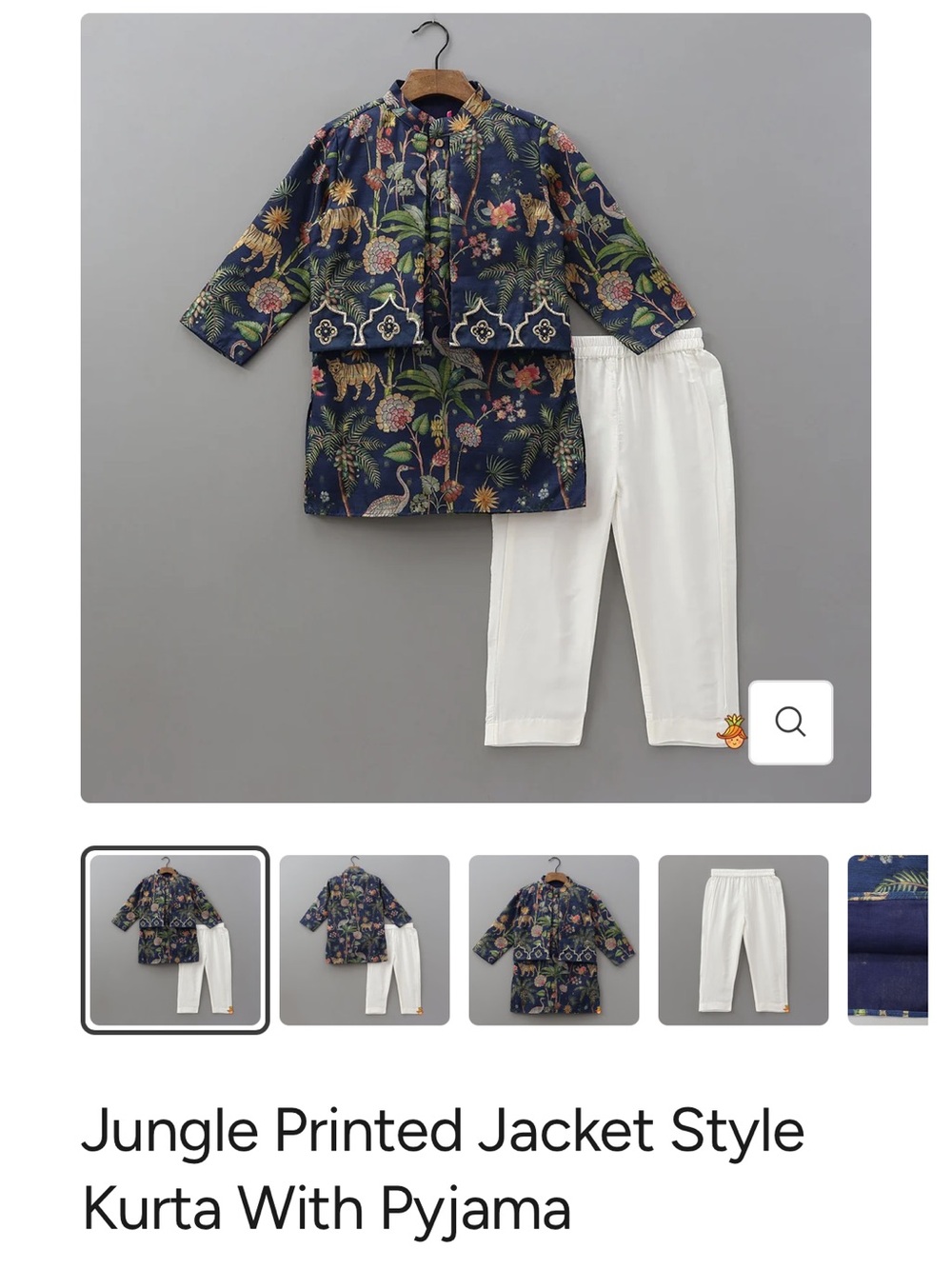 Little Muffet Kurta Size 2-3 years